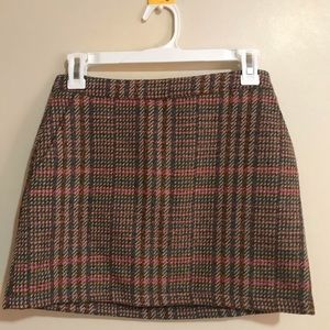 Plaid Skirt